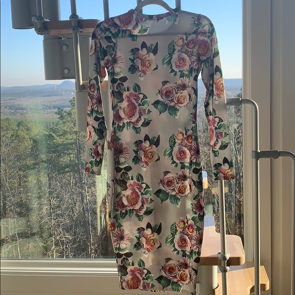 Zara Bodycon Floral Dress - Picture 3 of 5